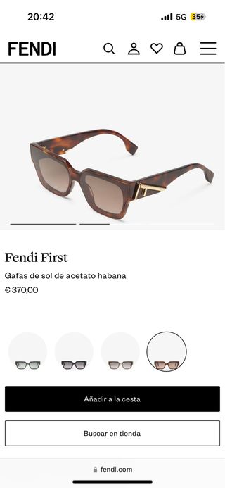 Gafas de sol Fendi First 2023