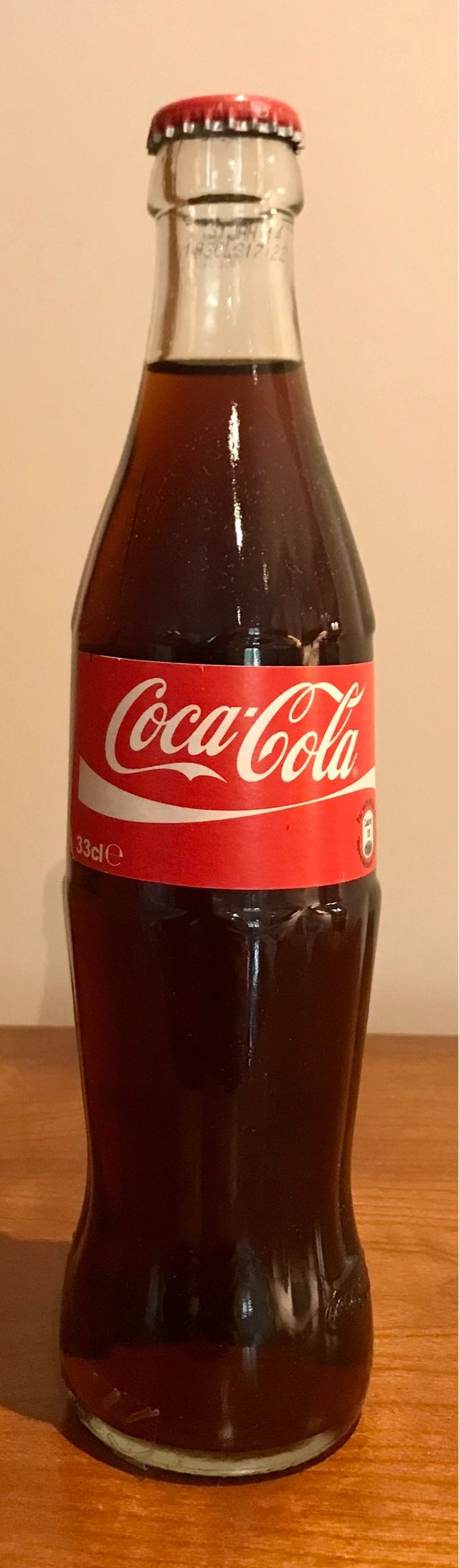 Botella Coca Cola de Francia de 33 cl