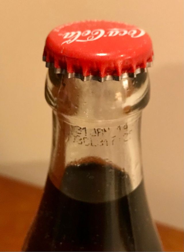 Botella Coca Cola de Francia de 33 cl