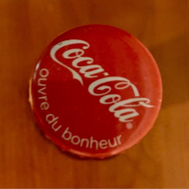 Botella Coca Cola de Francia de 33 cl