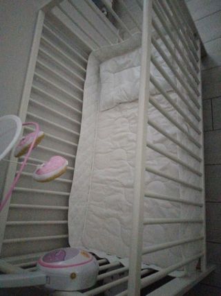 Culla unisex legno bianca Ikea consegna sul posto