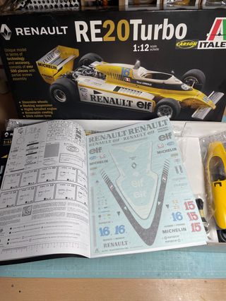 Maqueta Italeri Renault F1