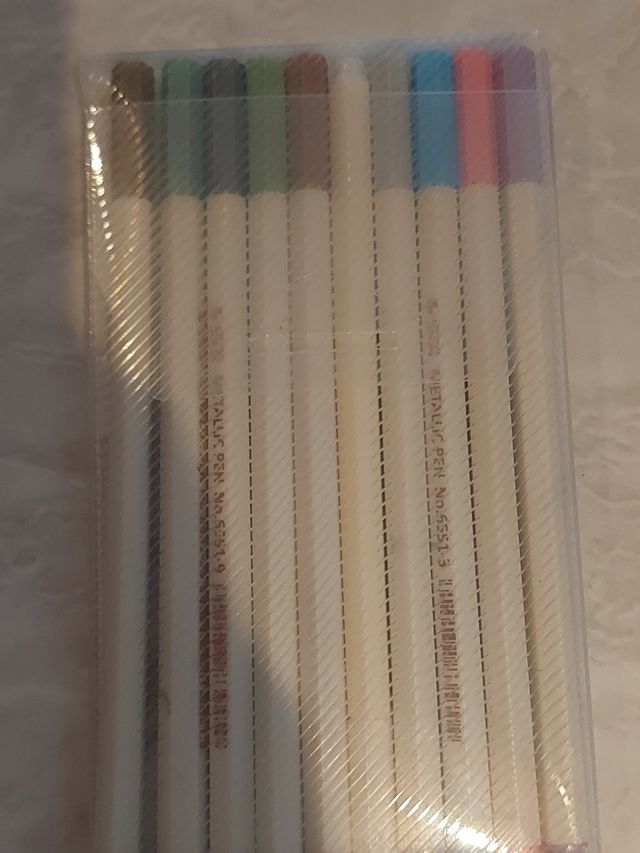 Pennarelli metallici