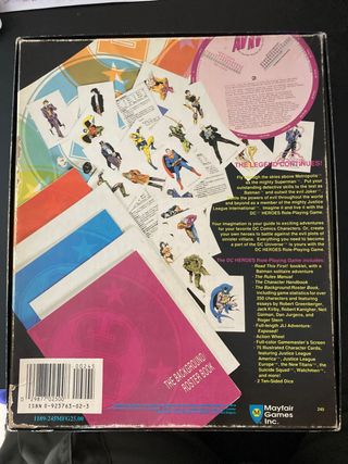 DC Heroes role playing game