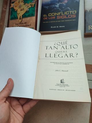 Lote 6 libros cristianos