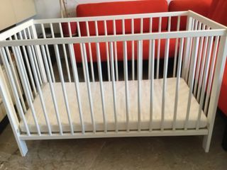 Culla Ikea con materasso