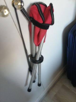 Silla  camping  trípode