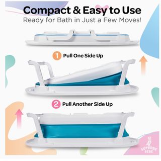 Bañera plegable bebé