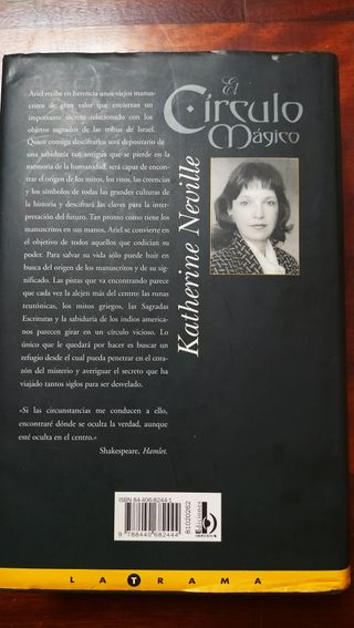 LIBRO EL CIRCULO MÁGICO, tapa dura