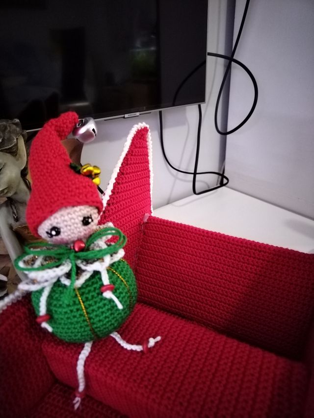 Amigrumi bola duende