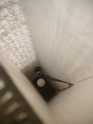 Preciosa lámpara de pie 120 cm alto
