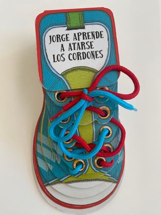 LIBRO PARA NIÑOS aprender atar los cordones