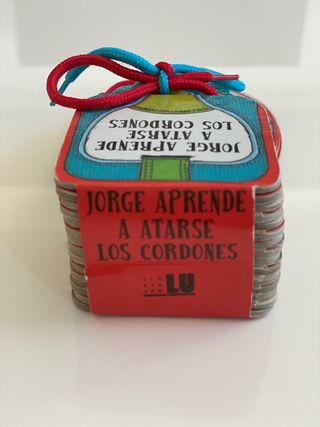 LIBRO PARA NIÑOS aprender atar los cordones
