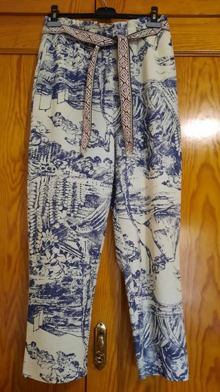Pantalón fluido Desigual talla L