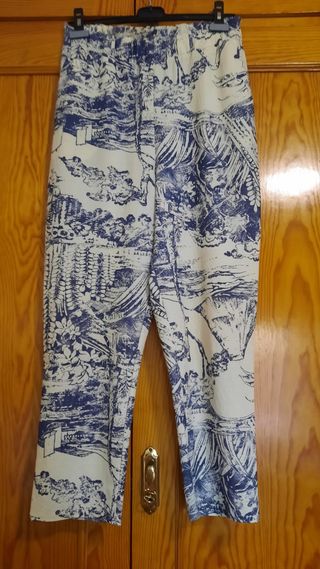 Pantalón fluido Desigual talla L