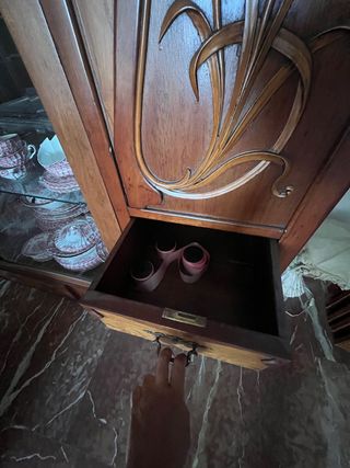 Vitrina modernista de principios del siglo XX