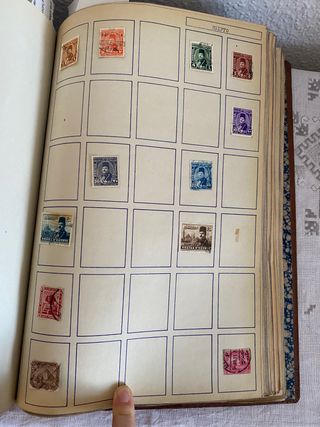 Colección de sellos de países del mundo años 50 💎