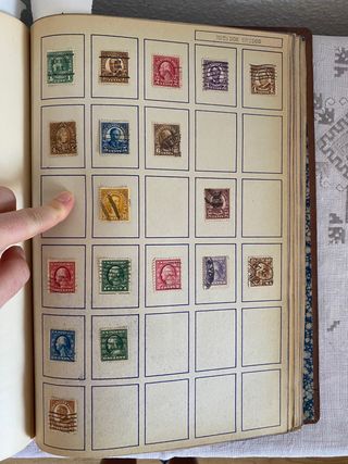 Colección de sellos de países del mundo años 50 💎