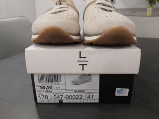 Zapatillas T. 41 casual beige