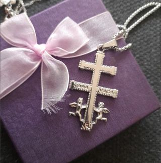 CRUZ DE CARAVACA AMULETO