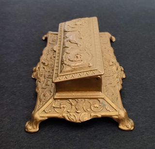 Antiguo porta sellos escritorio principios del XX