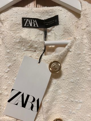 Chaqueta corta Zara nueva estilo chanel