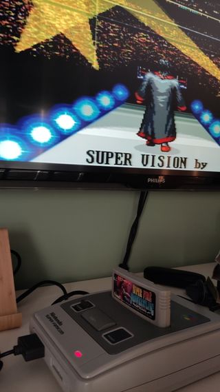 Juego Super Fire Pro Westling Special para SFC