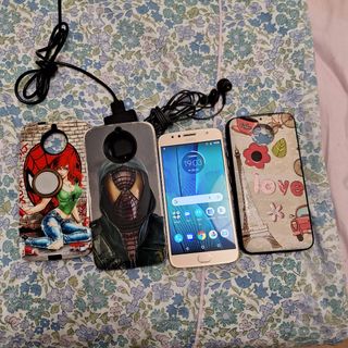 Celular Motorola G5S plus +3 fundas antichoques