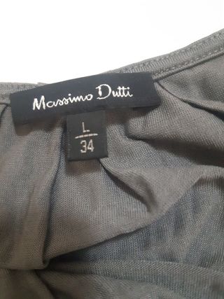 Camiseta tirantes Massimo Dutti