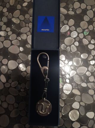 Portachiavi acciaio caucciù 