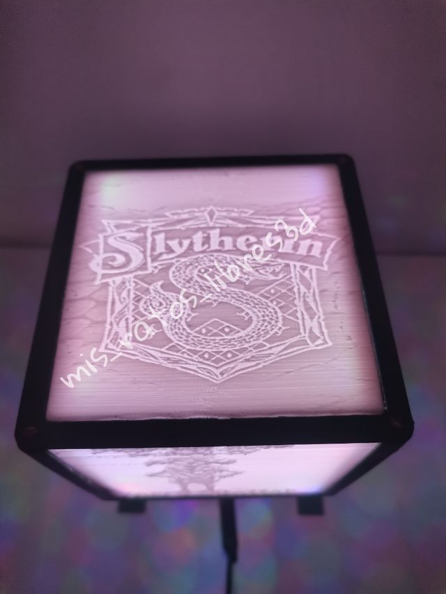 lámpara de Harry Potter en 3D 