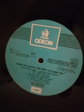 LP 1964 🇪🇸 The Beatles Que noche la de aquel día