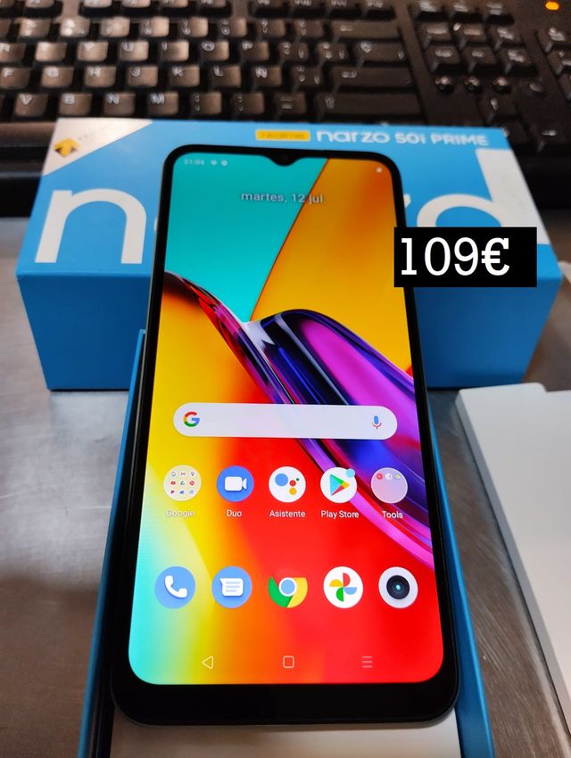 ➤ Nuovo telefono cellulare Realme Narzo 50i Prime.