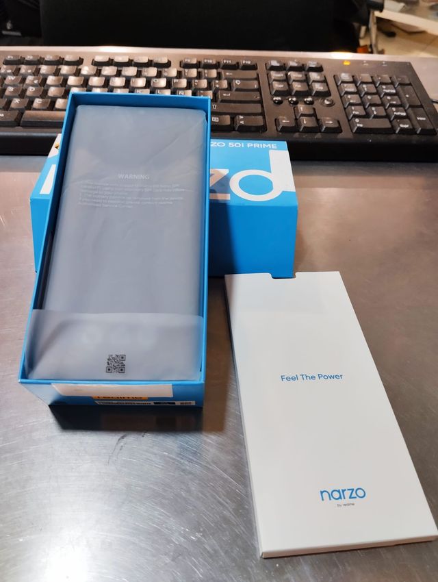➤ Nuovo telefono cellulare Realme Narzo 50i Prime.