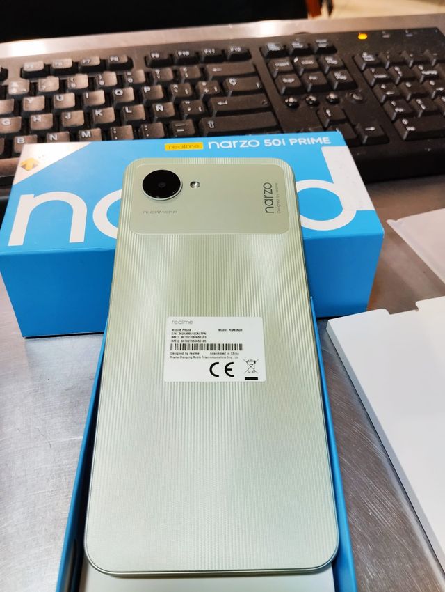➤ Nuovo telefono cellulare Realme Narzo 50i Prime.