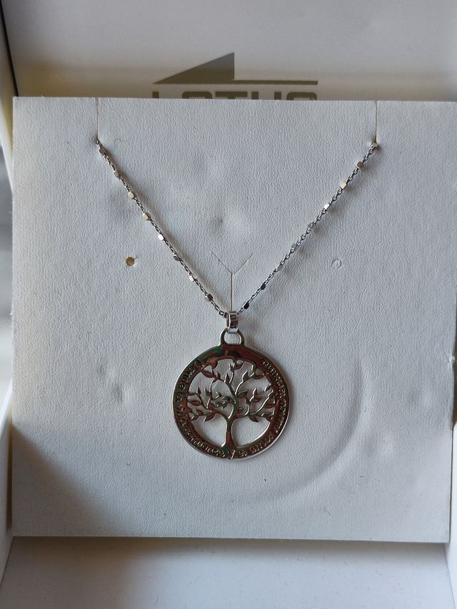 Conjunto de collar y pulsera del árbol de la vida.