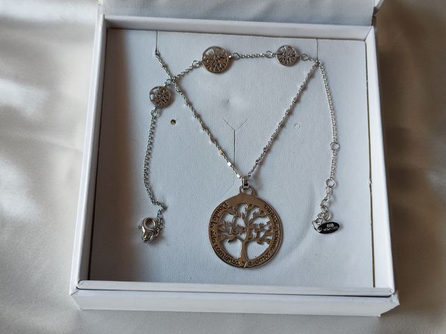 Conjunto de collar y pulsera del árbol de la vida.