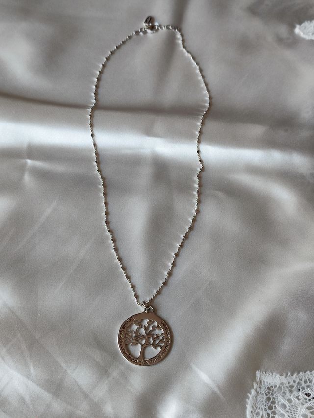 Conjunto de collar y pulsera del árbol de la vida.