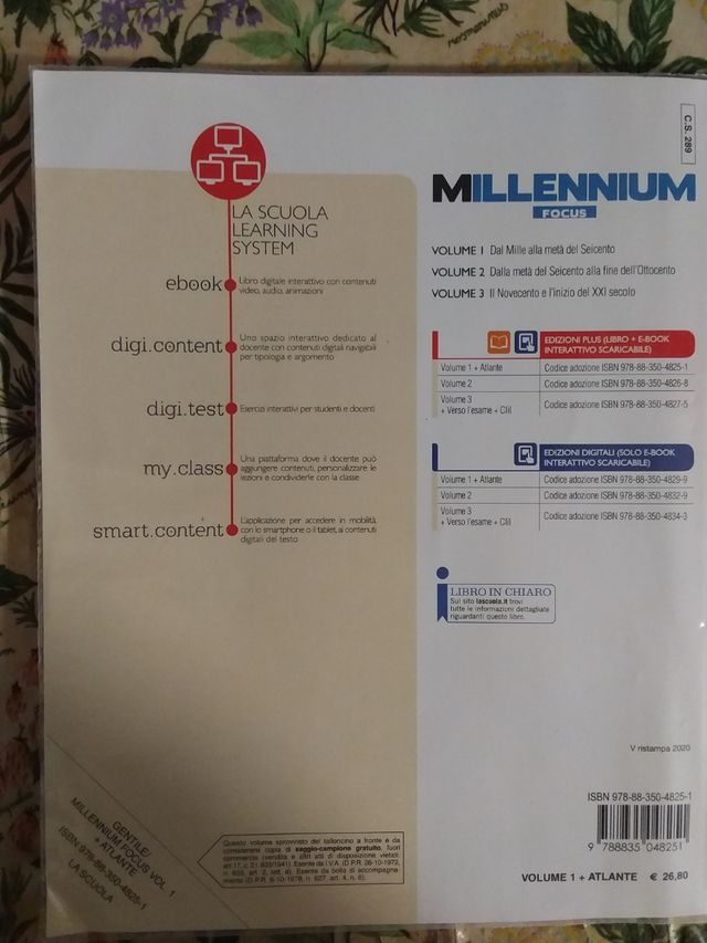 Millennium focus 1 + atlante geostorico