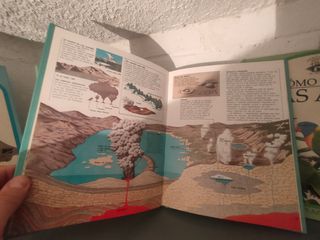 Colección de libros con dibujos