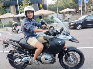 Alquiler moto BMW GS1200 en Barcelona