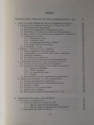 Ética hermenéutica Crítica desde facticidad Conill