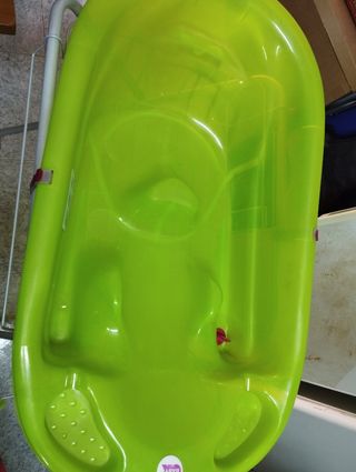 Bañera grande con patas