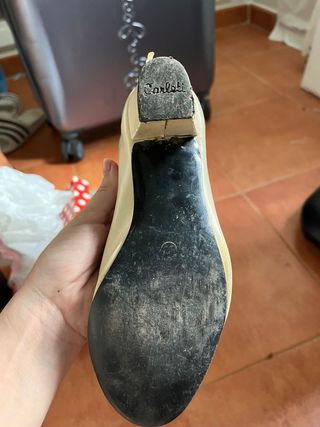 zapato de flamenca