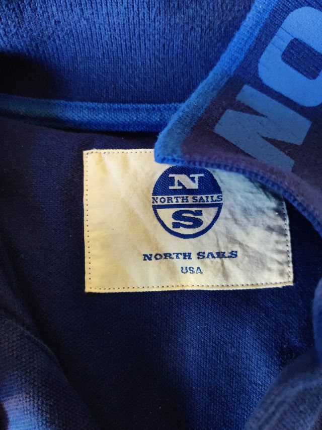 Polo blu North Sails M 