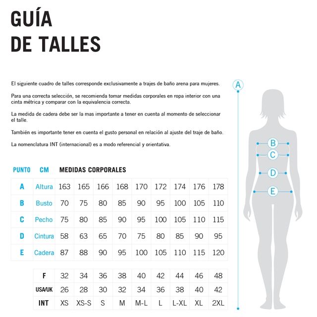 Bañador mujer Speedo talla 30