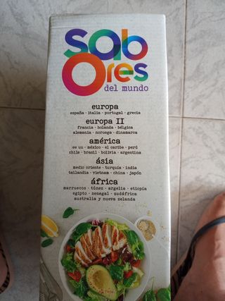 Libros recetas cocina Sabores del mundo