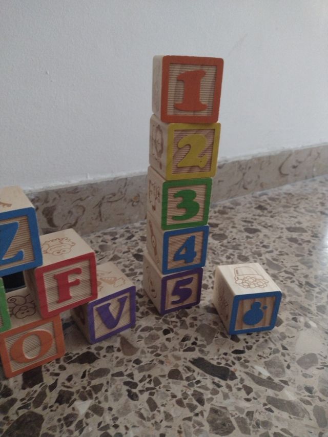 Abecedario de madera