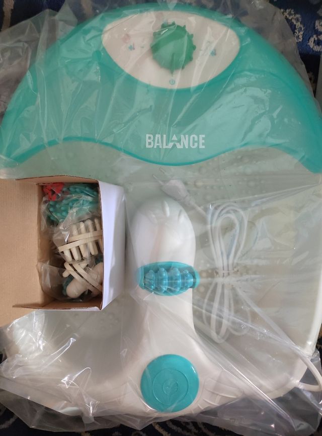 Idromassaggio piedi con accessori