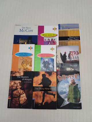 Pack 9 libros en inglés